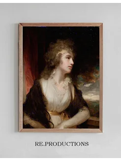 Постер Portrait of a Lady (possibly Mrs - John Hoppner