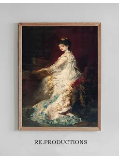 Постер Portrait Of Maria, Countess Von - Hans Makart