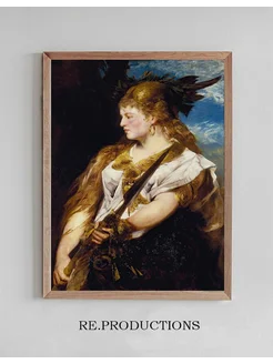 Постер The Valkyrie - Hans Makart