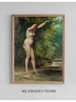 Постер The Young Bather - Gustave Courbet