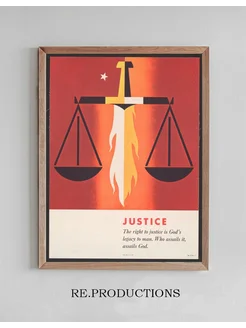 Постер Justice - Joseph Binder