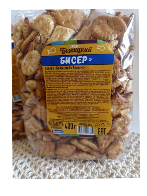 Бежицкий Крекер "Бежицкий" Бисер2 уп, 2 шт, фото 2