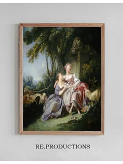 Постер The Love Letter - François Boucher