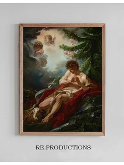 Постер Saint John the Baptist - François Boucher