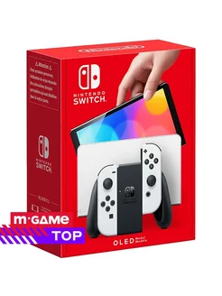 Игровая приставка Switch OLED-модель (белый)