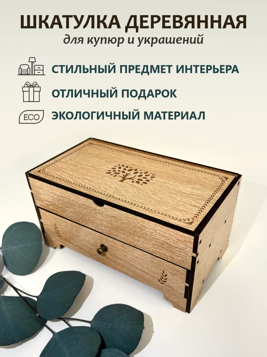 Шкатулка для денежек