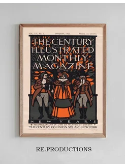 Постер The century illustrated monthly - Will Bradley