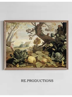 Постер Landscape with Fruits and - Abraham Bloemaert