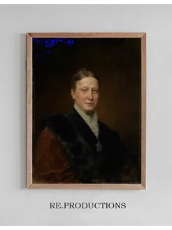 Постер Portrait of Julie Miller zu - Ferdinand Keller