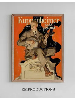 Постер Kuppenheimer Good - Joseph Christian Leyendecker