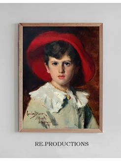 Постер Child in a Red Hat (Michel Feydeau - Carolus-Duran