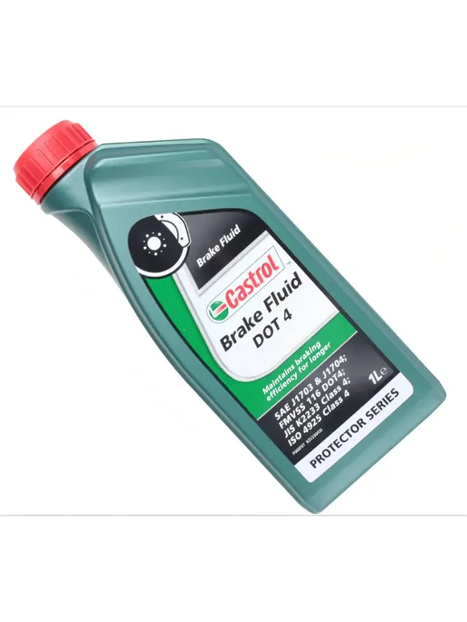 CASTROL Жидкость тормозная Кастрол DOT-4 1л, 1 л, фото 2