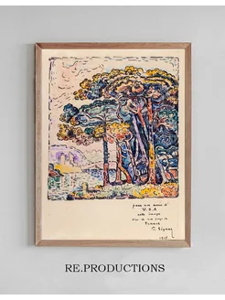 Постер Landscape - Paul Signac