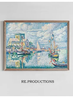 Постер Barfleur - Paul Signac