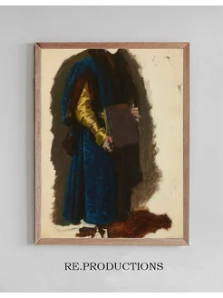 Постер Jaśko of Tęczyn’s Garment. Study to - Józef Simmler