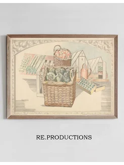 Постер Fruits and Vegetables - Paul Nash