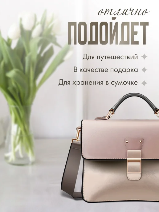 QF Зеркало склад круг с увеличением d=7см, вариант, фото 3
