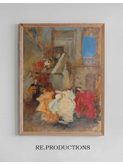 Постер Compositional Study, possibly - Edwin Austin Abbey