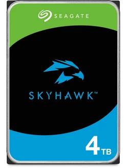 Жесткий диск 4TB ST4000VX015 Surveillance Skyhawk SEAGATE 273654228 купить за 8 661 ₽ в интернет-магазине Wildberries