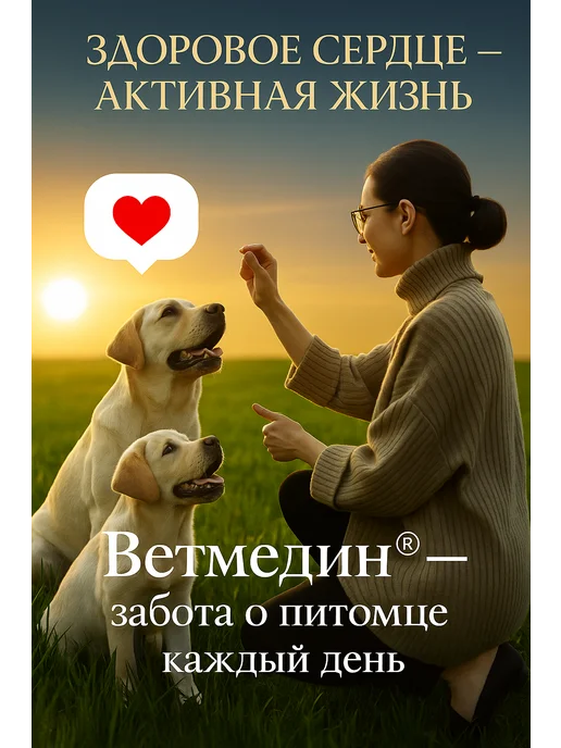 Boehringer Ingelheim Ветмедин 1,25 мг для собак, 50 таблеток, 1 25, фото 4