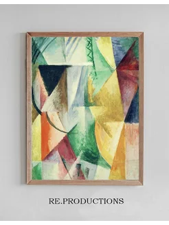 Постер Une fenêtre - Robert Delaunay