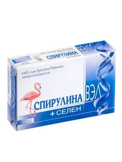 Спирулина вэл+селен 60 шт. таблетки