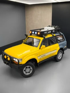 Металлическая Машинка 1 24 Toyota Land Cruiser 80 Тойота