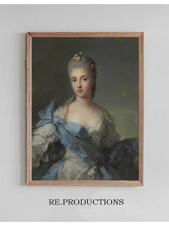 Постер Portrait Of A Lady - Jean-Marc Nattier