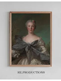 Постер Marie Françoise de La Cropte de - Jean-Marc Nattier