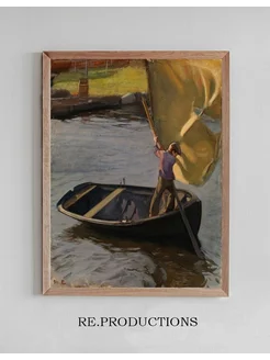 Постер Boy and Sail - Magnus Enckell