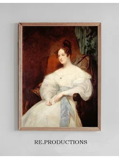 Постер Portrait présumé de la princesse - Ary Scheffer