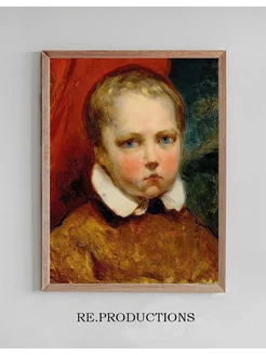 Постер Portrait d’un garçon prénommé Léon - Ary Scheffer