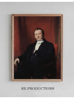 Постер Portrait présumé de Jean Abraham - Ary Scheffer