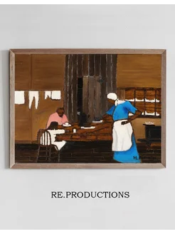 Постер Supper Time - Horace Pippin