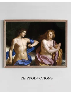 Постер Amnon and Tamar - Guercino