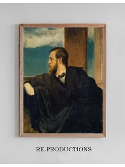 Постер Self-Portrait - Arnold Böcklin