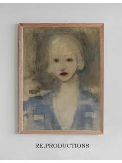 Постер Blond Woman - Helene Schjerfbeck