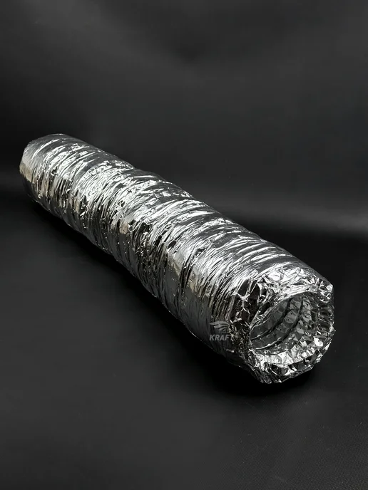 KRAFTAIR Шумоглушитель для круглых каналов 100 мм длина 1 м, 1 м, фото 2