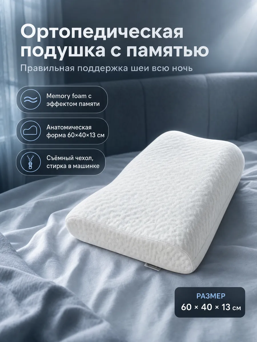Ортопедическая подушка для сна