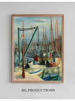 Постер Port de Marseille - Moïse Kisling