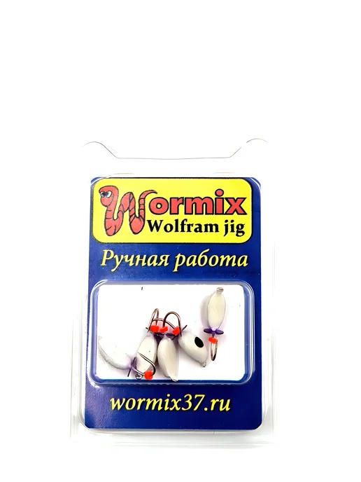 Wormix Набор мормышки для рыбалки 3.7мм 0,4гр, 0,4 г, фото 2