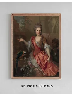 Постер Portrait of a Woman - Nicolas de Largillière