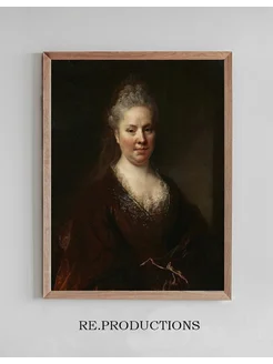 Постер Portrait of Madame Leon de - Nicolas de Largillière