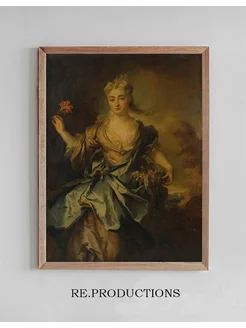 Постер Portrait of a lady - Nicolas de Largillière