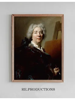 Постер Self-Portrait - Nicolas de Largillière