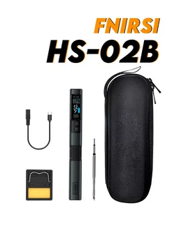 Паяльник электрический портативный HS-02 (USB-С) FNIRSI 273895239 купить за 3 744 ₽ в интернет-магазине Wildberries