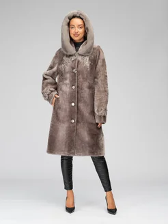 Шуба натуральная мутоновая Длина 100 см PANAFICS FURS 273930121 купить за 31 802 ₽ в интернет-магазине Wildberries