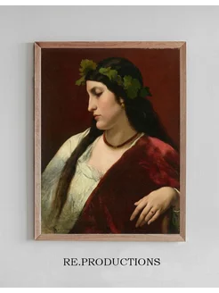 Постер Nanna as a Bacchante - Anselm Feuerbach