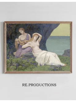 Постер In the Heather - Pierre Puvis de Chavannes