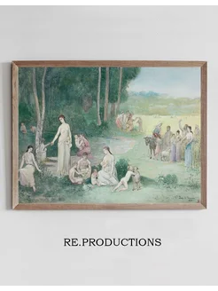 Постер Summer - Pierre Puvis de Chavannes